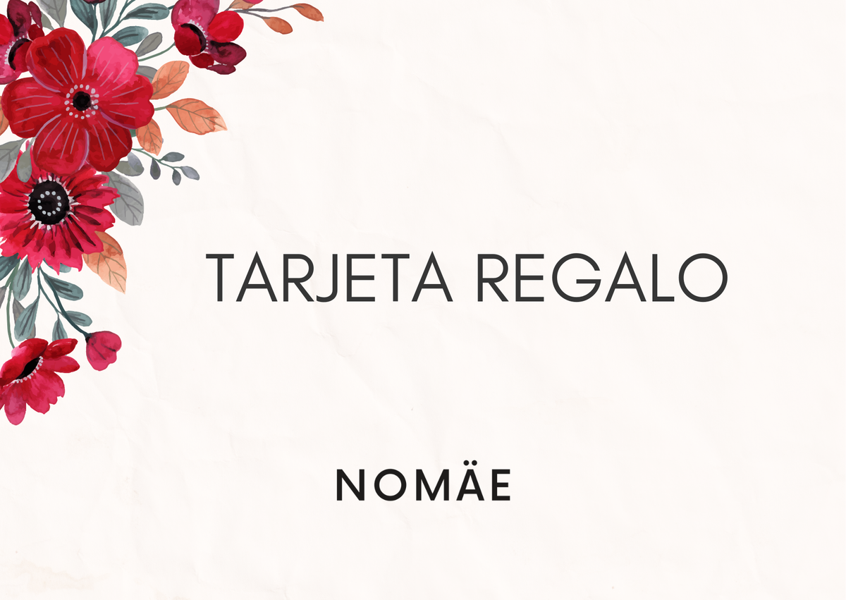 Tarjeta de regalo NOMÄE